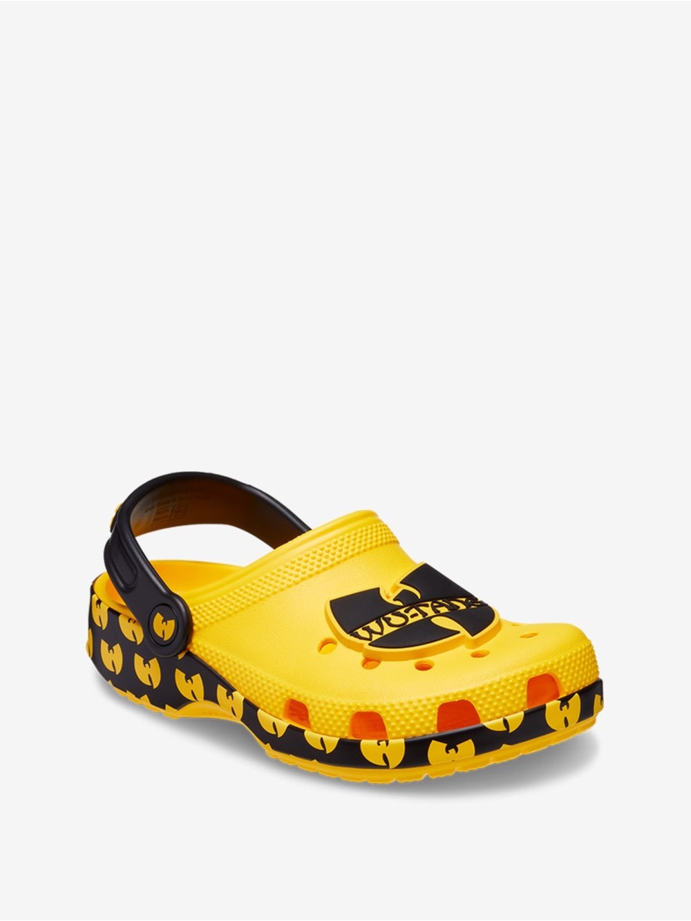 CROCS ' Yellow and Black Wu-Tang Clog Sandals